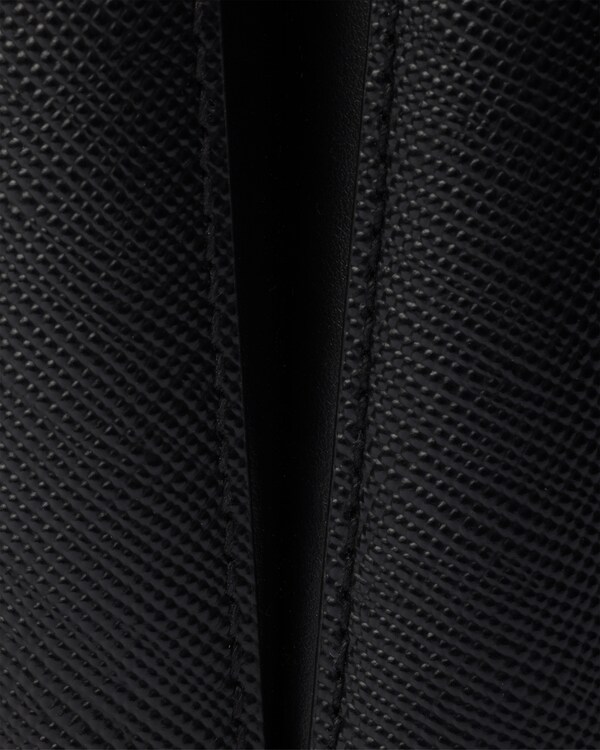 Prada Panier mini Saffiano leather bag - Black Prada Panier mini Saffiano leather bag - Black