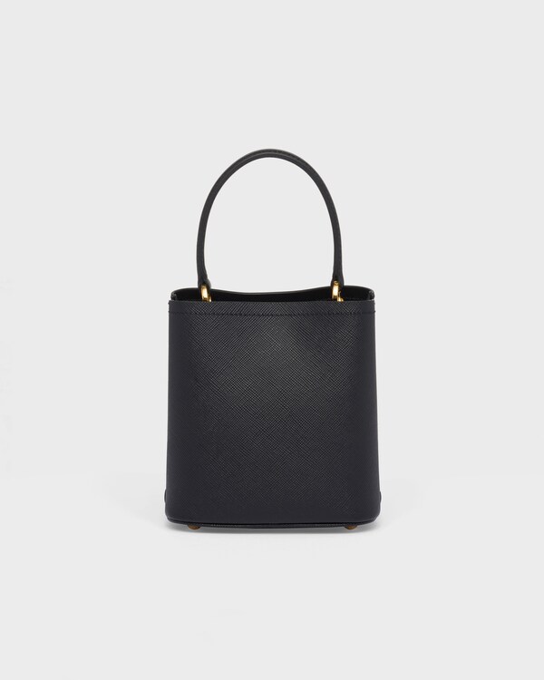Prada Panier small Saffiano leather bag - Black Prada Panier small Saffiano leather bag - Black