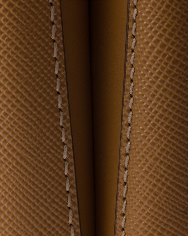 Prada Panier mini Saffiano leather bag - Caramel Prada Panier mini Saffiano leather bag - Caramel