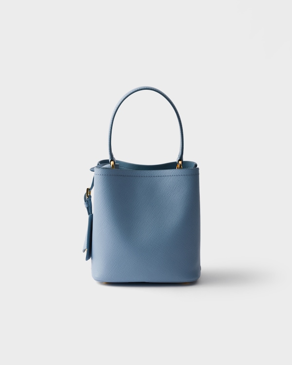 Prada Panier mini Saffiano leather bag - Astral Blue Prada Panier mini Saffiano leather bag - Astral Blue