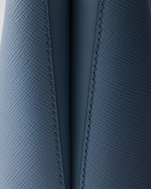 Prada Panier mini Saffiano leather bag - Astral Blue Prada Panier mini Saffiano leather bag - Astral Blue