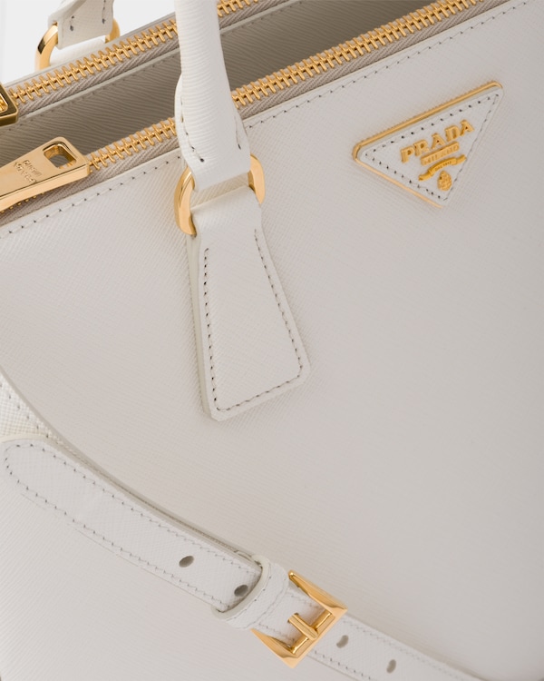 Prada Galleria large Saffiano leather bag - White Prada Galleria large Saffiano leather bag - White
