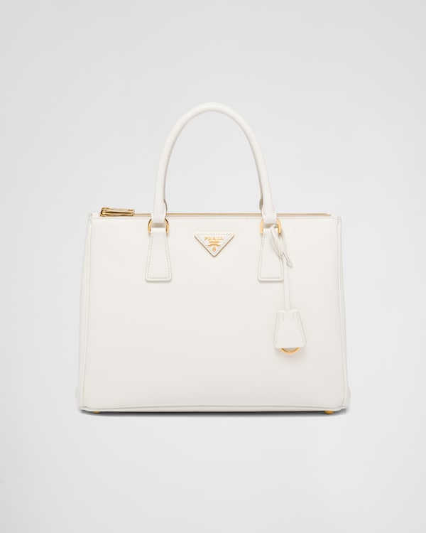 Prada Galleria large Saffiano leather bag - White Prada Galleria large Saffiano leather bag - White