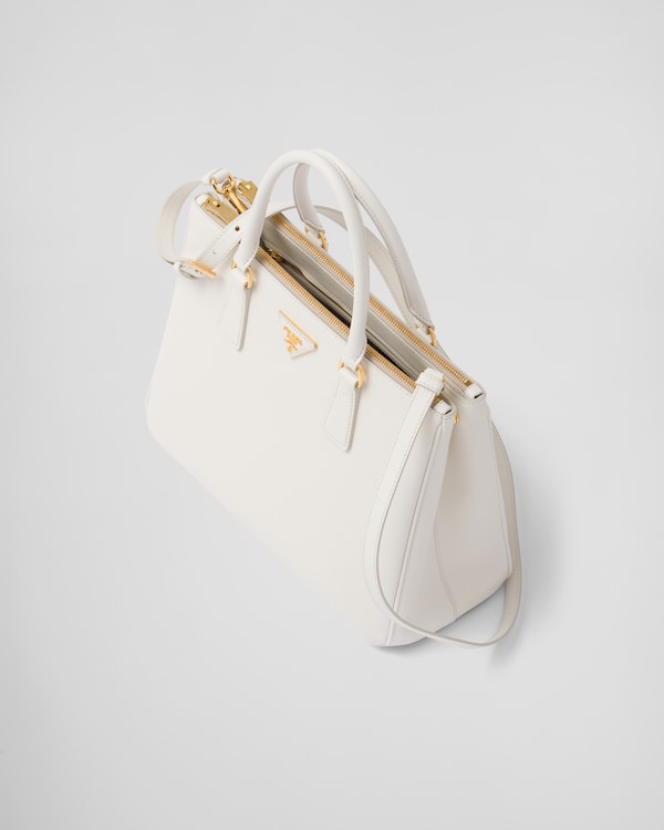 Prada Galleria large Saffiano leather bag - White Prada Galleria large Saffiano leather bag - White