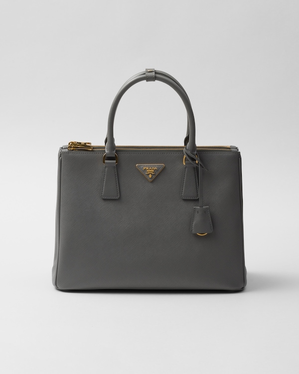 Prada Galleria large Saffiano leather bag - Slate Gray Prada Galleria large Saffiano leather bag - Slate Gray