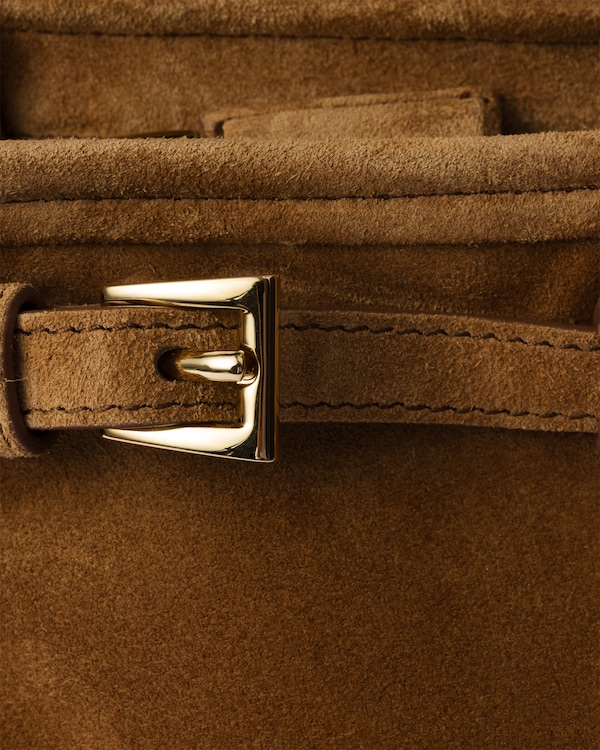 Prada Bonnie medium suede handbag - Cinnamon Prada Bonnie medium suede handbag - Cinnamon