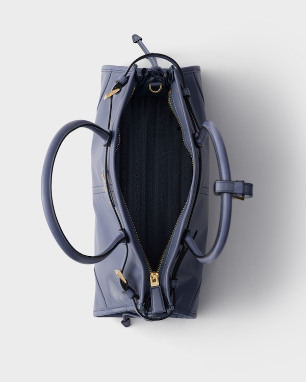 Prada Bonnie medium leather handbag - Aviation Blue Prada Bonnie medium leather handbag - Aviation Blue
