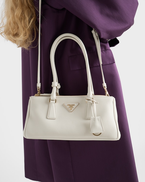 Prada Galleria medium leather bag - White Prada Galleria medium leather bag - White