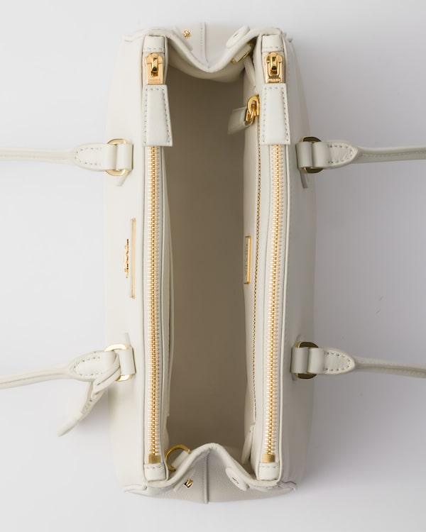 Prada Galleria medium leather bag - White Prada Galleria medium leather bag - White