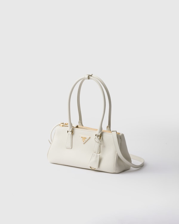 Prada Galleria medium leather bag - White Prada Galleria medium leather bag - White
