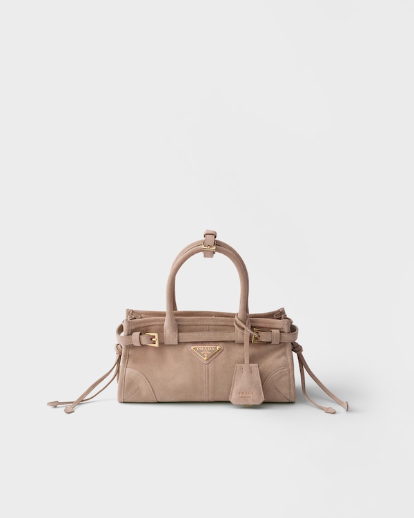 Prada Bonnie绒面皮革迷你手袋 - 睡莲色 Prada Bonnie绒面皮革迷你手袋 - 睡莲色