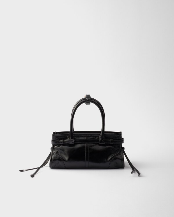 Prada Bonnie皮革迷你手袋 - 黑色 Prada Bonnie皮革迷你手袋 - 黑色