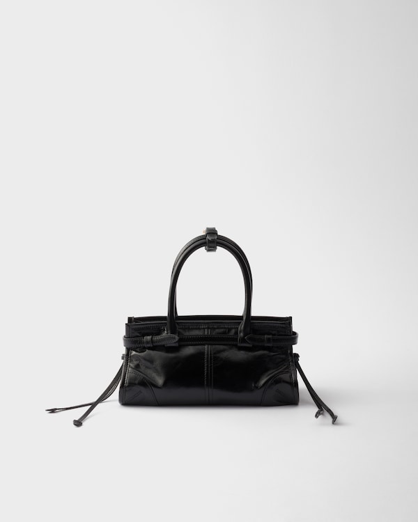 Prada Bonnie皮革迷你手袋 - 黑色 Prada Bonnie皮革迷你手袋 - 黑色