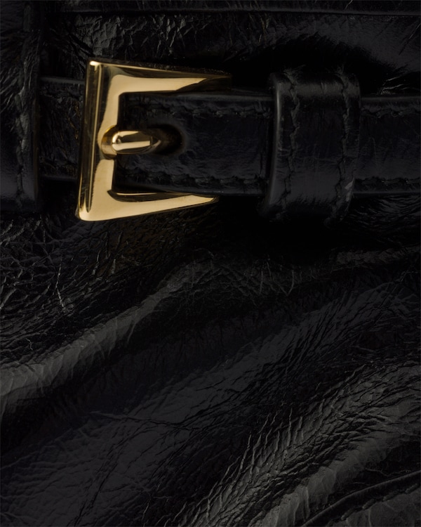 Prada Bonnie皮革迷你手袋 - 黑色 Prada Bonnie皮革迷你手袋 - 黑色
