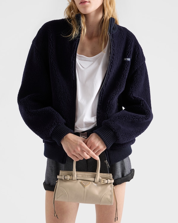 Prada Bonnie leather mini handbag - Travertine Prada Bonnie leather mini handbag - Travertine