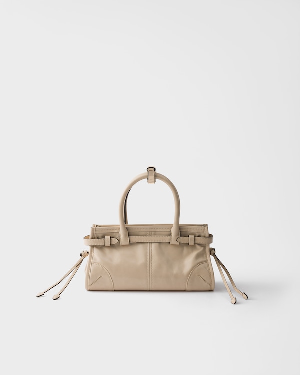 Prada Bonnie leather mini handbag - Travertine Prada Bonnie leather mini handbag - Travertine