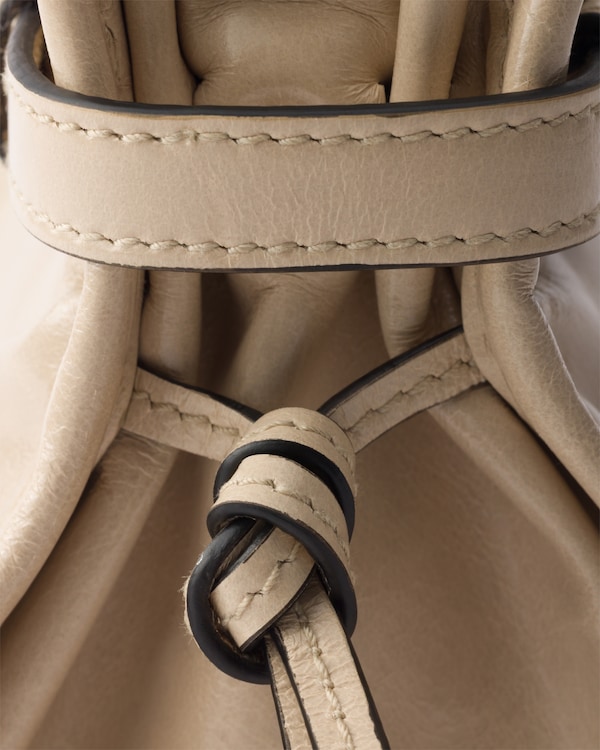 Prada Bonnie leather mini handbag - Travertine Prada Bonnie leather mini handbag - Travertine