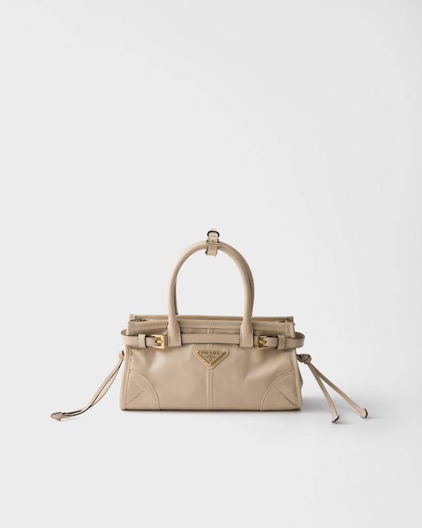 Prada Bonnie leather mini handbag - Travertine Prada Bonnie leather mini handbag - Travertine