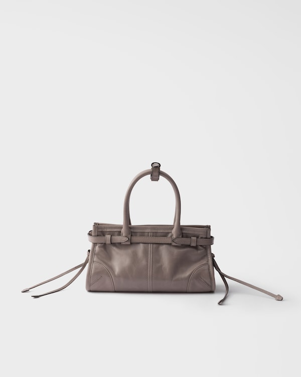 Prada Bonnie皮革迷你手袋 - 青灰色 Prada Bonnie皮革迷你手袋 - 青灰色