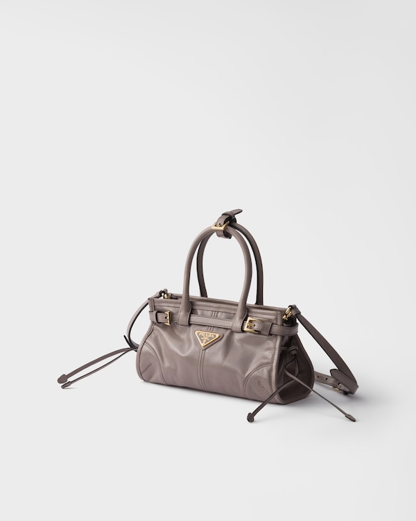 Prada Bonnie皮革迷你手袋 - 青灰色 Prada Bonnie皮革迷你手袋 - 青灰色