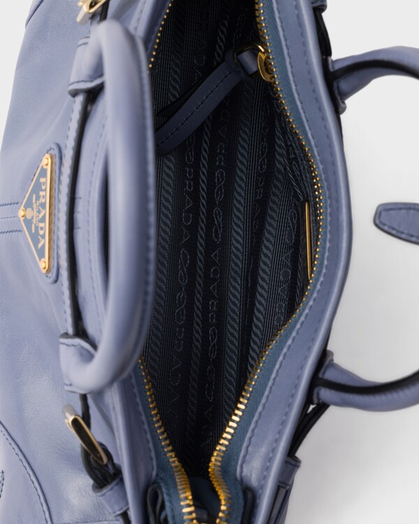 Prada Bonnie皮革迷你手袋 - 航空蓝 Prada Bonnie皮革迷你手袋 - 航空蓝