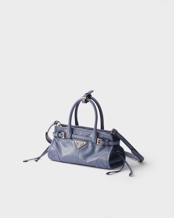 Prada Bonnie皮革迷你手袋 - 航空蓝 Prada Bonnie皮革迷你手袋 - 航空蓝