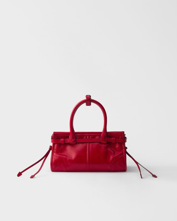 Prada Bonnie leather mini handbag - Red Prada Bonnie leather mini handbag - Red