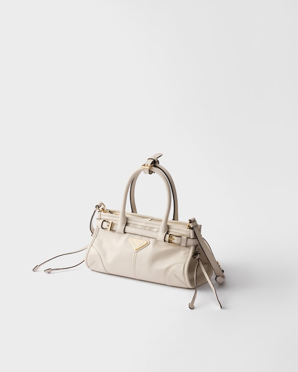 Prada Bonnie皮革迷你手袋 - 白色 Prada Bonnie皮革迷你手袋 - 白色