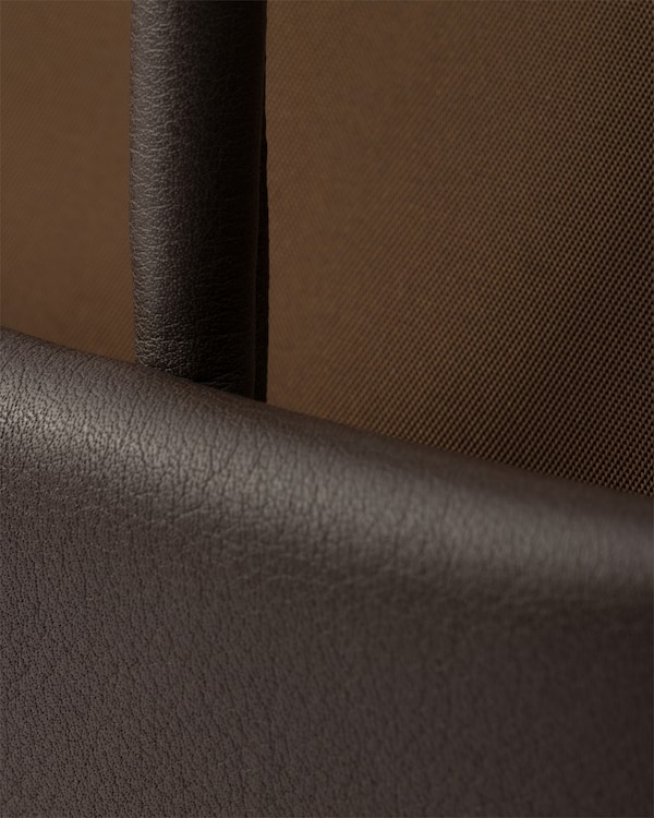 Prada Passage medium leather bag with Re-Nylon flap - Coffee Prada Passage medium leather bag with Re-Nylon flap - Coffee