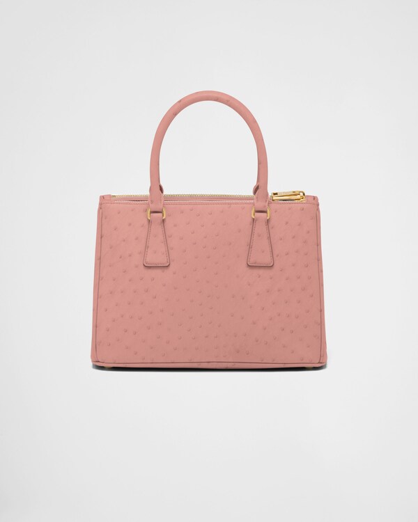 Prada Galleria medium ostrich leather bag - Petal Pink Prada Galleria medium ostrich leather bag - Petal Pink