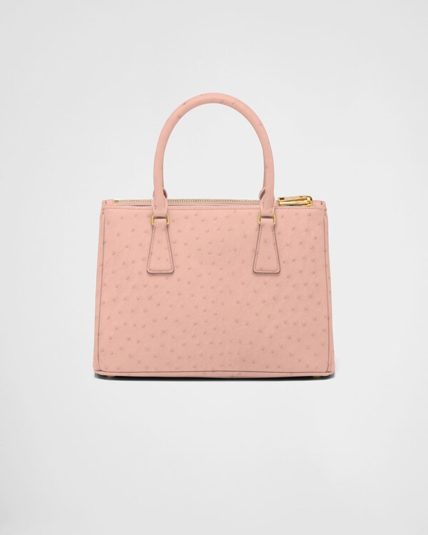 Prada Galleria medium ostrich leather bag - Orchid Pink Prada Galleria medium ostrich leather bag - Orchid Pink