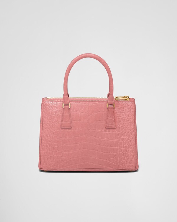 Prada Galleria medium crocodile leather bag - Petal Pink Prada Galleria medium crocodile leather bag - Petal Pink