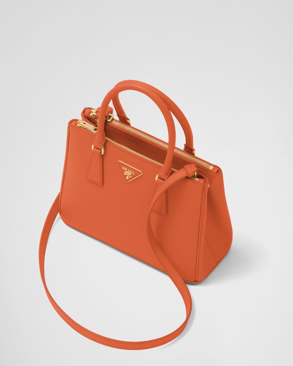 Prada Galleria medium Saffiano leather bag - Orange Prada Galleria medium Saffiano leather bag - Orange