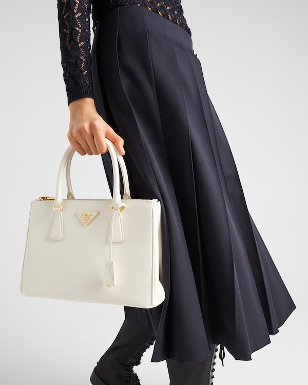 Prada Galleria medium Saffiano leather bag - White Prada Galleria medium Saffiano leather bag - White