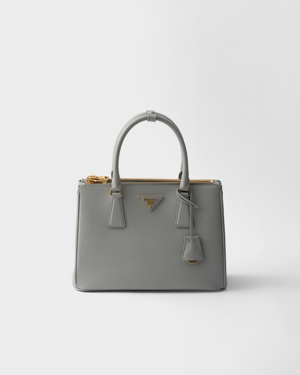 Prada Galleria medium Saffiano leather bag - Cloudy Gray Prada Galleria medium Saffiano leather bag - Cloudy Gray
