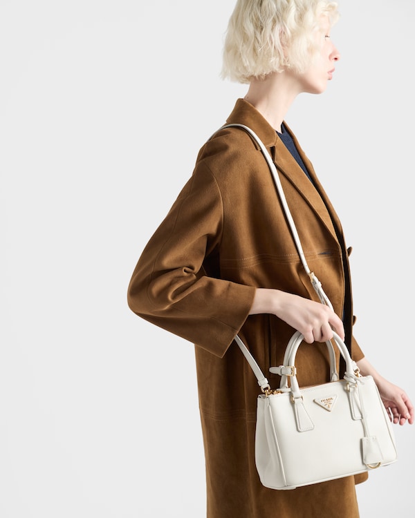 Prada Galleria small leather bag - White Prada Galleria small leather bag - White