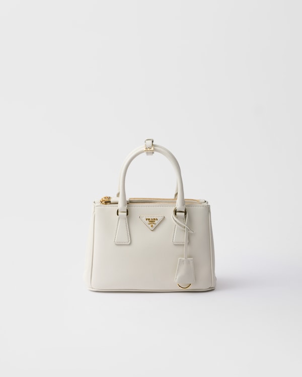 Prada Galleria small leather bag - White Prada Galleria small leather bag - White
