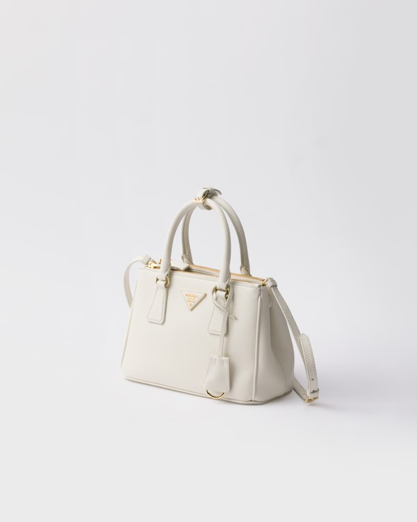 Prada Galleria small leather bag - White Prada Galleria small leather bag - White