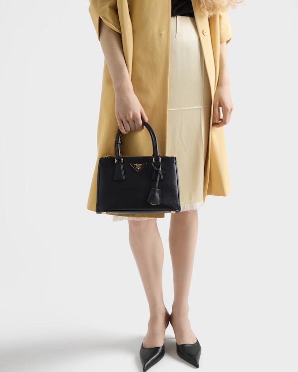 Prada Galleria small Saffiano leather bag - Black Prada Galleria small Saffiano leather bag - Black
