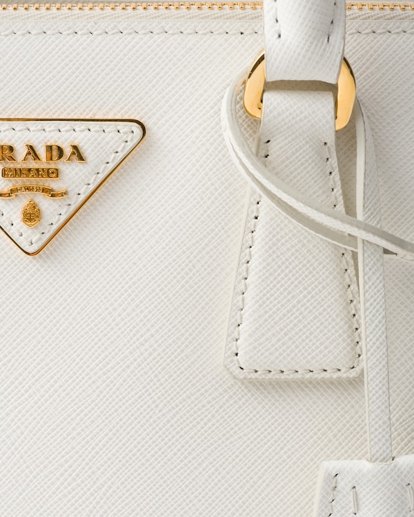 Prada Galleria small Saffiano leather bag - White Prada Galleria small Saffiano leather bag - White