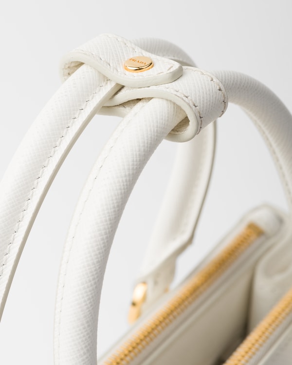 Prada Galleria small Saffiano leather bag - White Prada Galleria small Saffiano leather bag - White