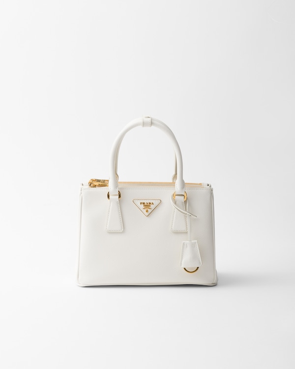 Prada Galleria small Saffiano leather bag - White Prada Galleria small Saffiano leather bag - White