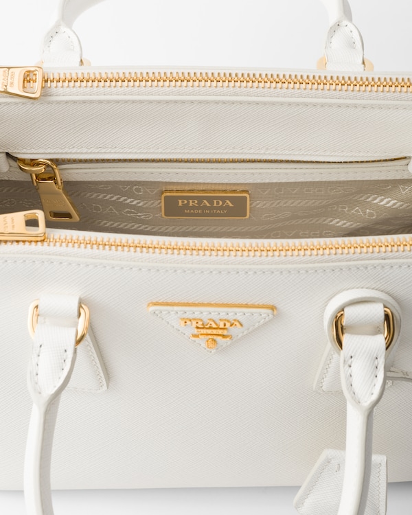 Prada Galleria small Saffiano leather bag - White Prada Galleria small Saffiano leather bag - White