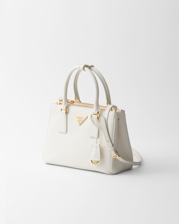 Prada Galleria small Saffiano leather bag - White Prada Galleria small Saffiano leather bag - White