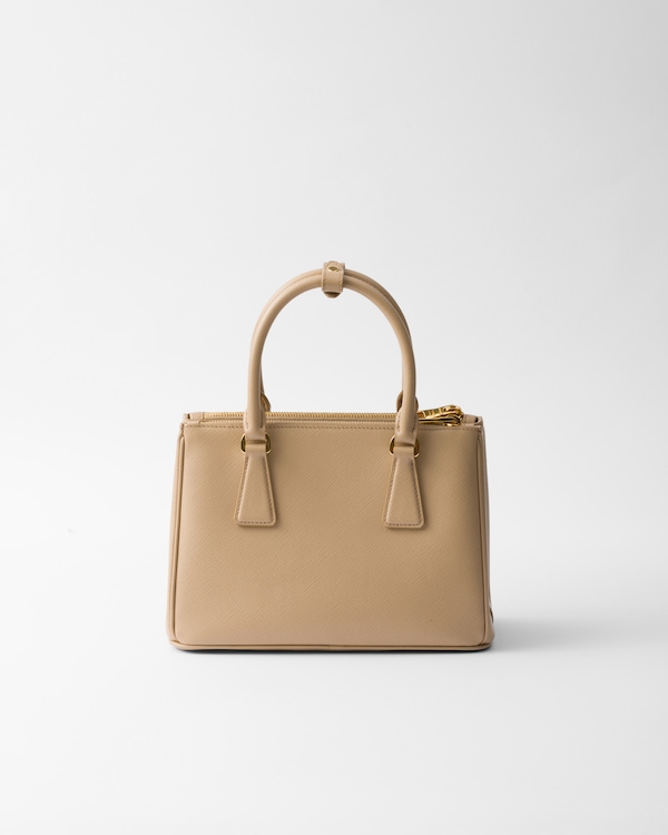 Prada Galleria small Saffiano leather bag - Sand Beige Prada Galleria small Saffiano leather bag - Sand Beige