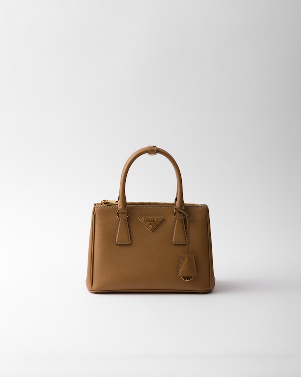 Prada Galleria 小号Saffiano 皮革手袋 - 焦糖色 Prada Galleria 小号Saffiano 皮革手袋 - 焦糖色