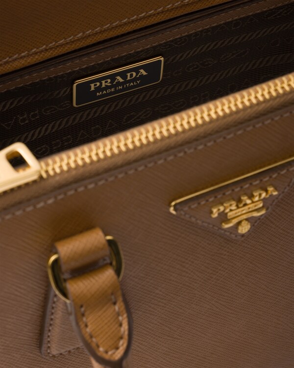 Prada Galleria 小号Saffiano 皮革手袋 - 焦糖色 Prada Galleria 小号Saffiano 皮革手袋 - 焦糖色