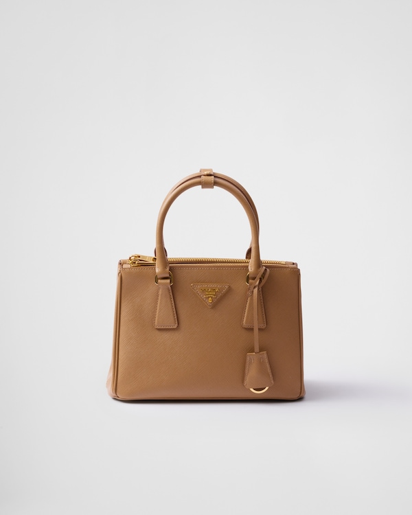 Prada Galleria small Saffiano leather bag - Caramel Prada Galleria small Saffiano leather bag - Caramel