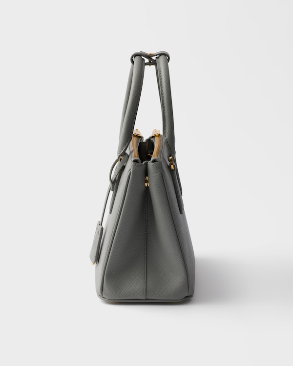 Prada Galleria 小号Saffiano 皮革手袋 - 云朵灰 Prada Galleria 小号Saffiano 皮革手袋 - 云朵灰
