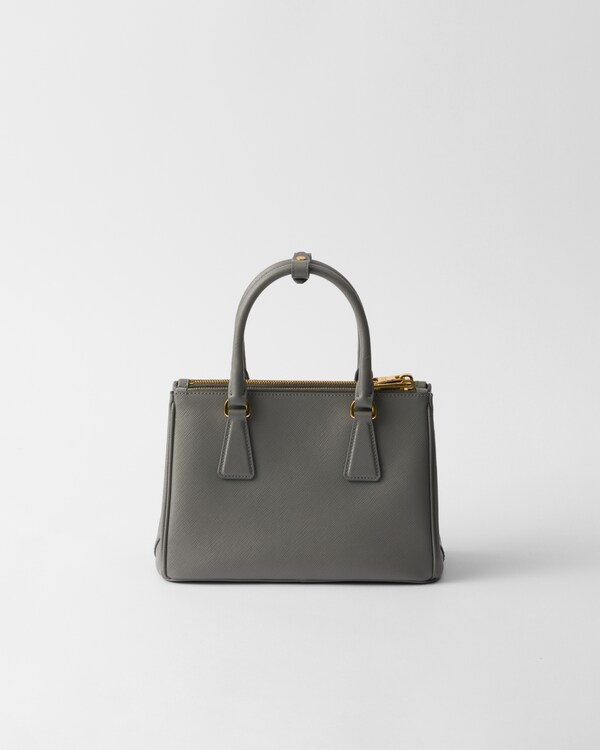 Prada Galleria small Saffiano leather bag - Slate Gray Prada Galleria small Saffiano leather bag - Slate Gray